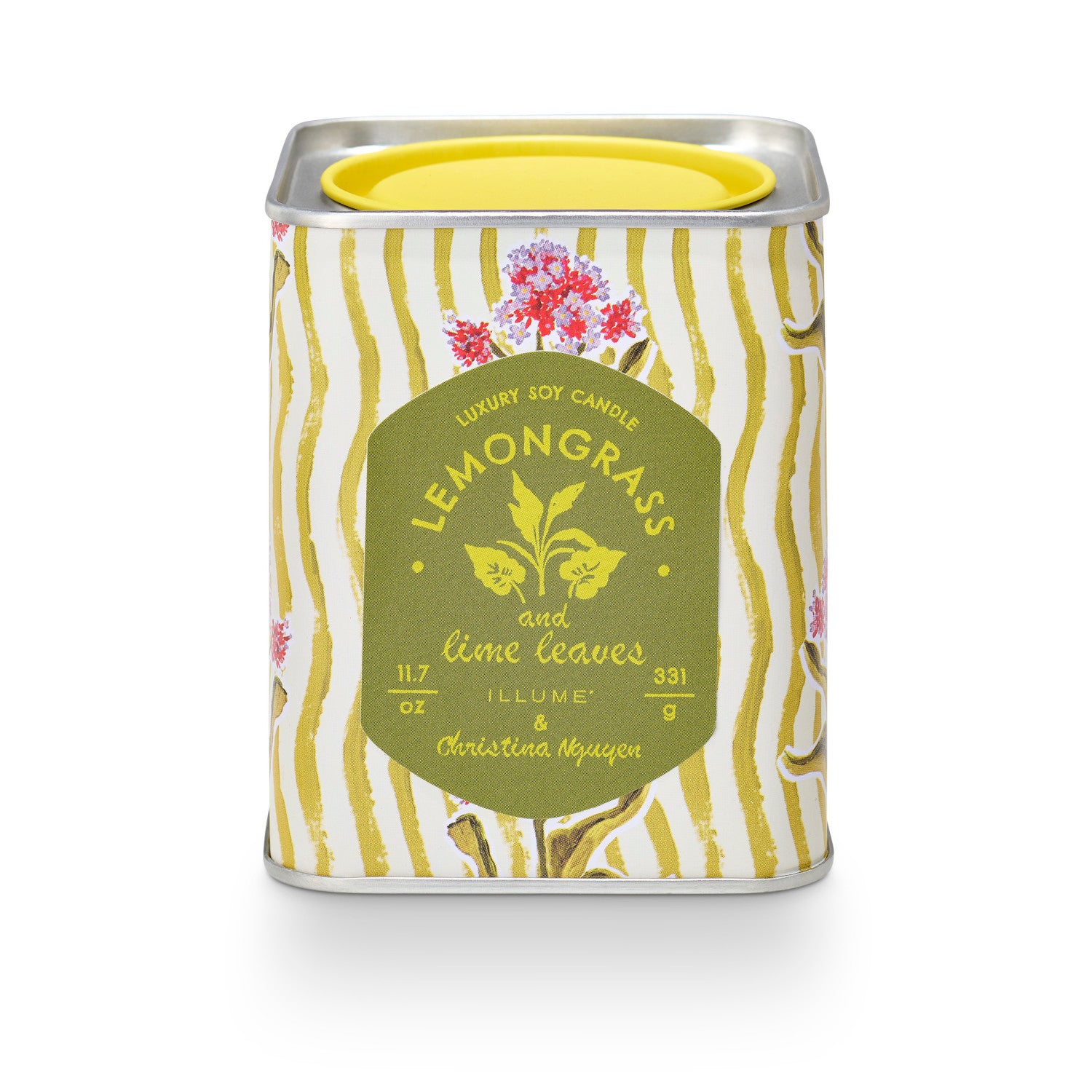 Lemongrass & Lime Leaves Printed Tin